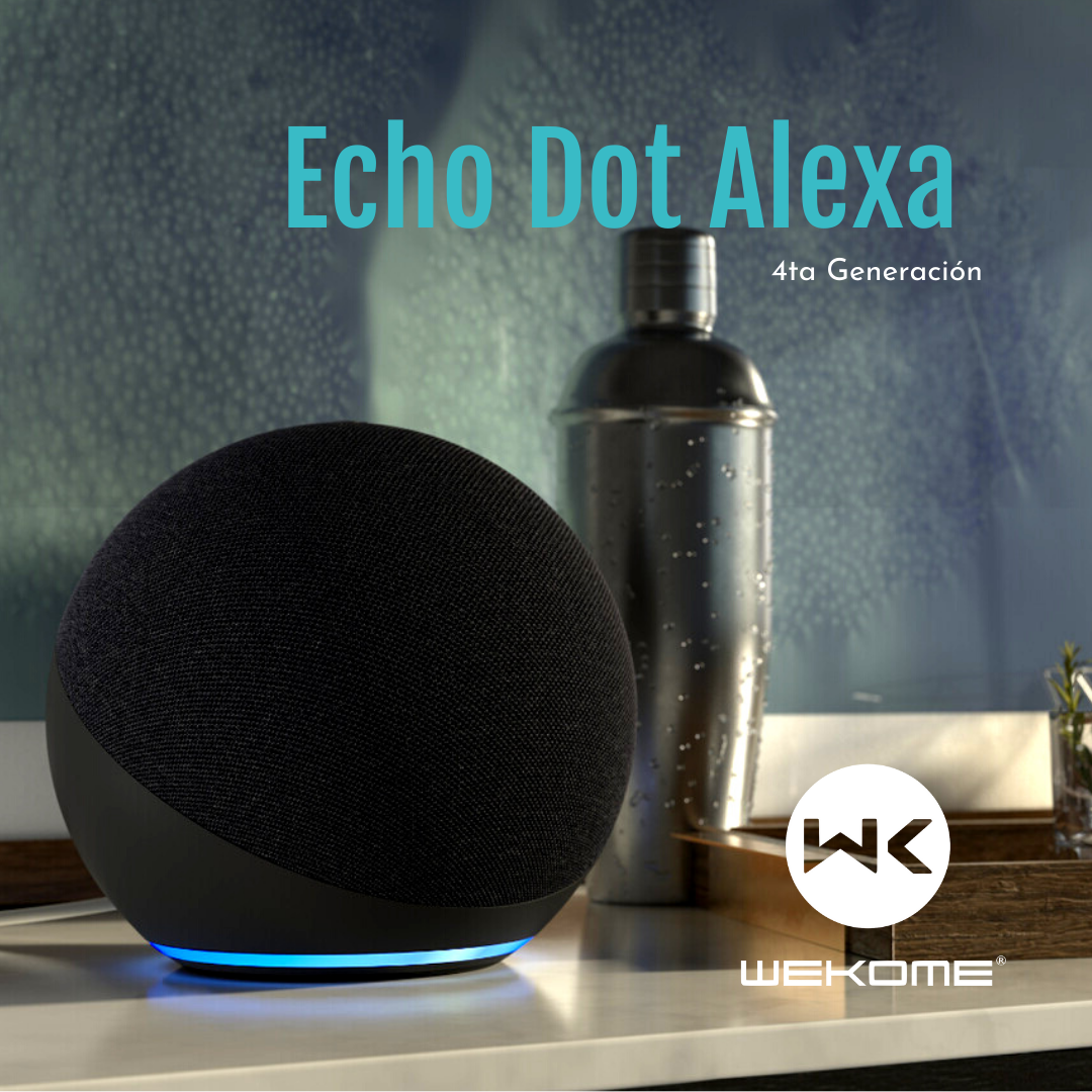 Parlante inteligente Alexa  Echo Dot 4ta generación Black