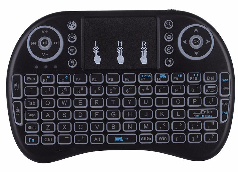 Mini teclado Backlit